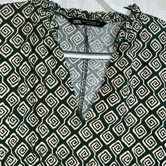 Zara geometric print dress Size XXL - Picture 5 of 13